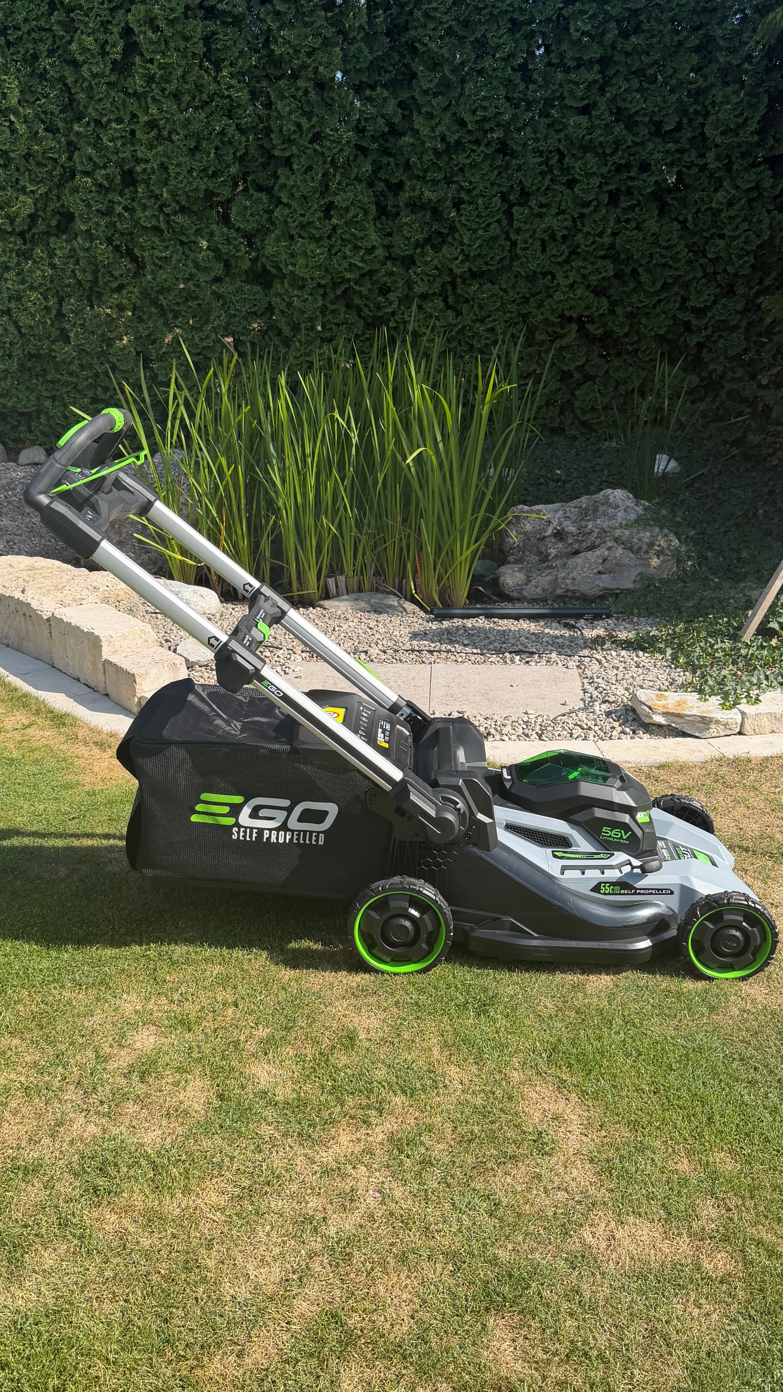 EGO LM2236E-SP 55 CM Rasenmäher mit Radantrieb (Kit)
