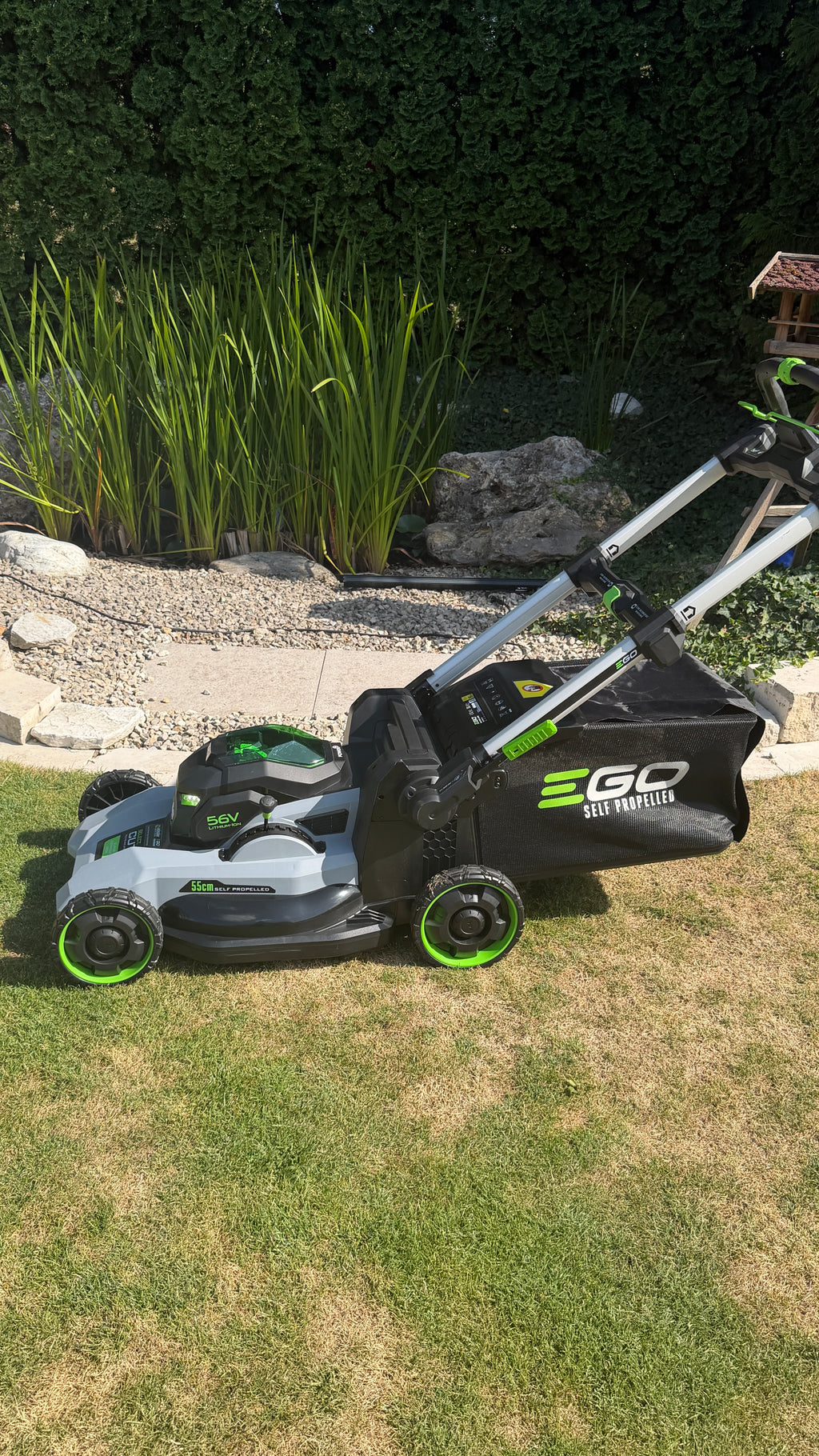 EGO LM2236E-SP 55 CM Rasenmäher mit Radantrieb (Kit)