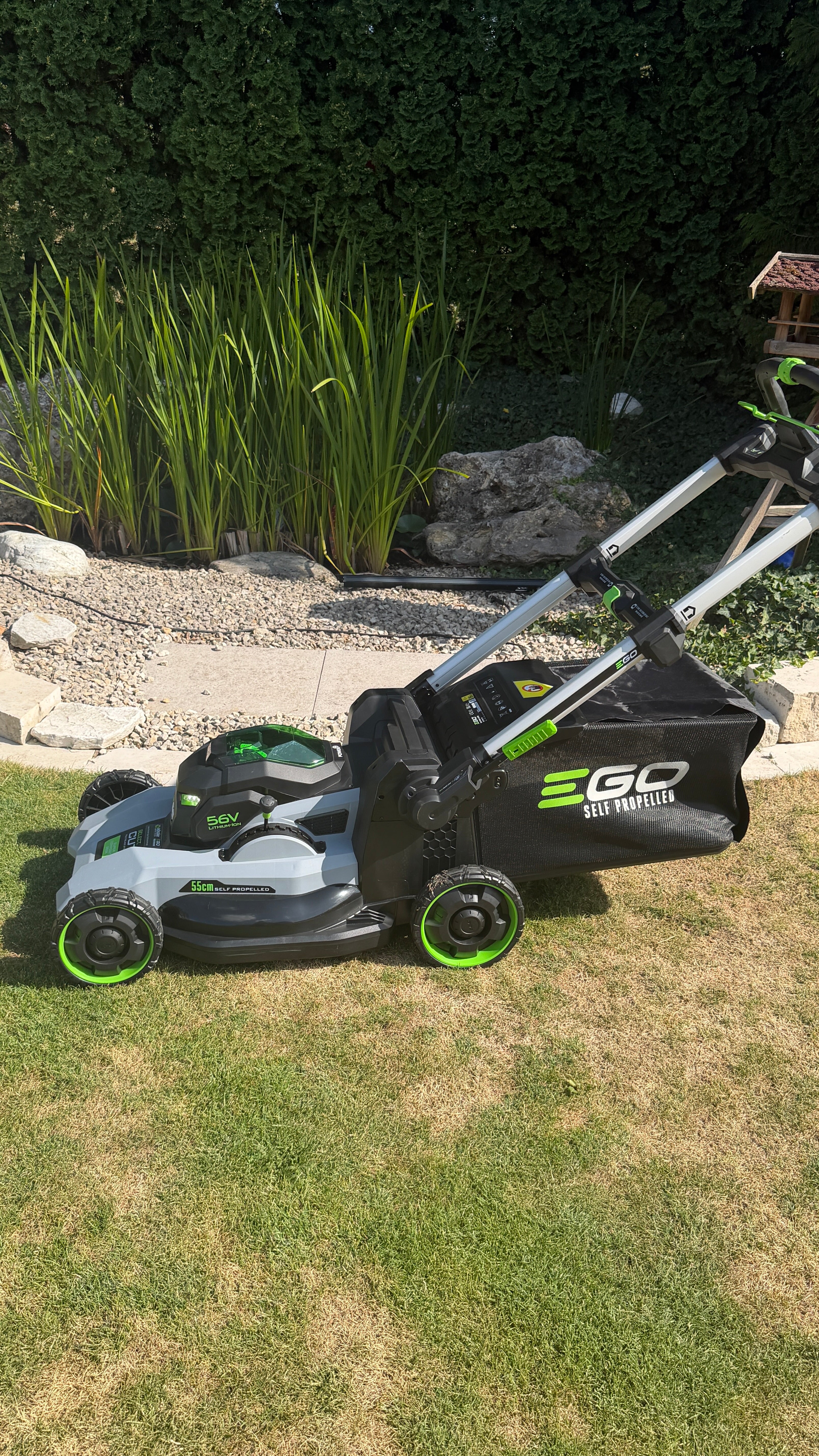 EGO LM2236E-SP 55 CM Rasenmäher mit Radantrieb (Kit)