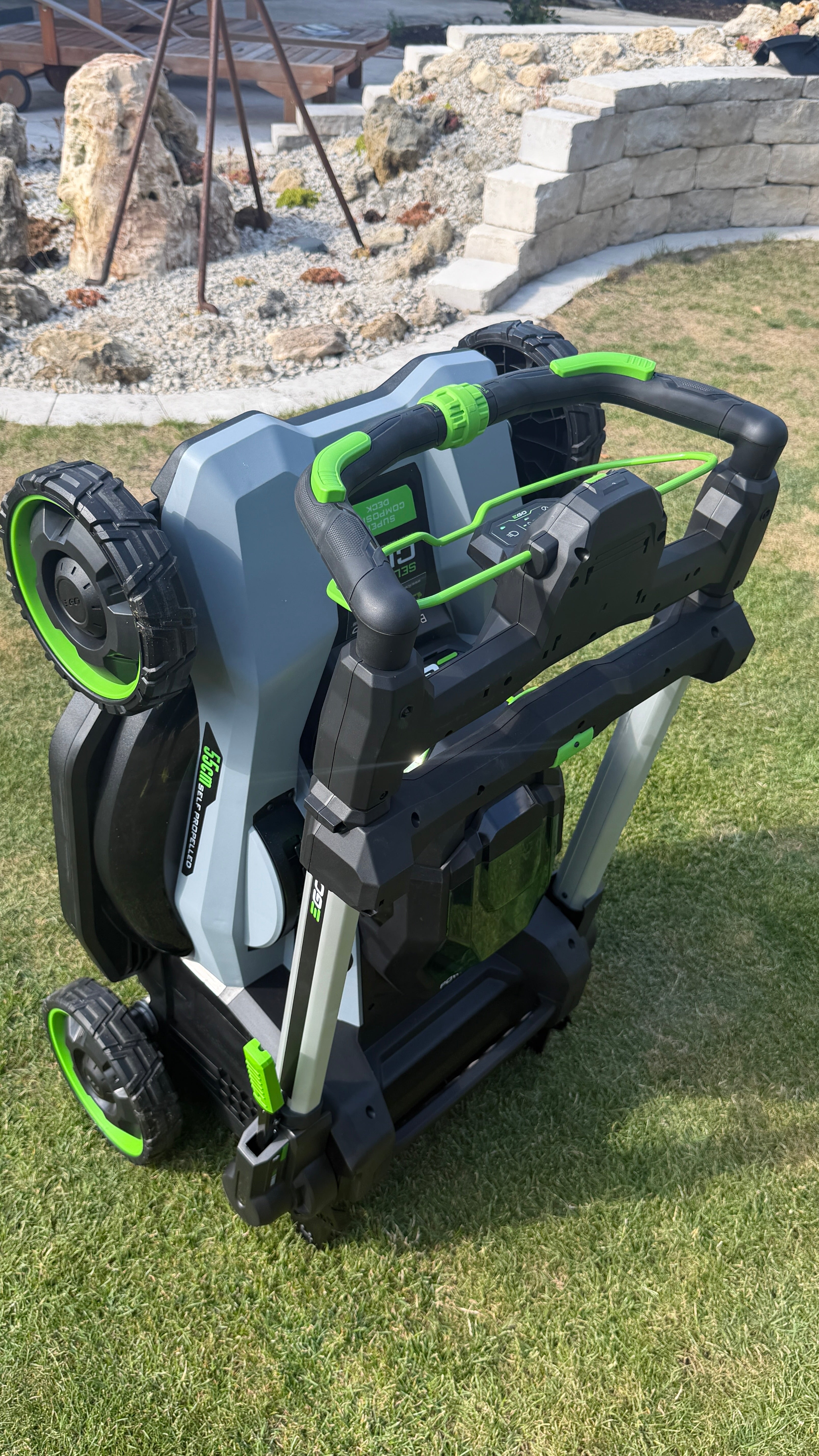 EGO LM2236E-SP 55 CM Rasenmäher mit Radantrieb (Kit)
