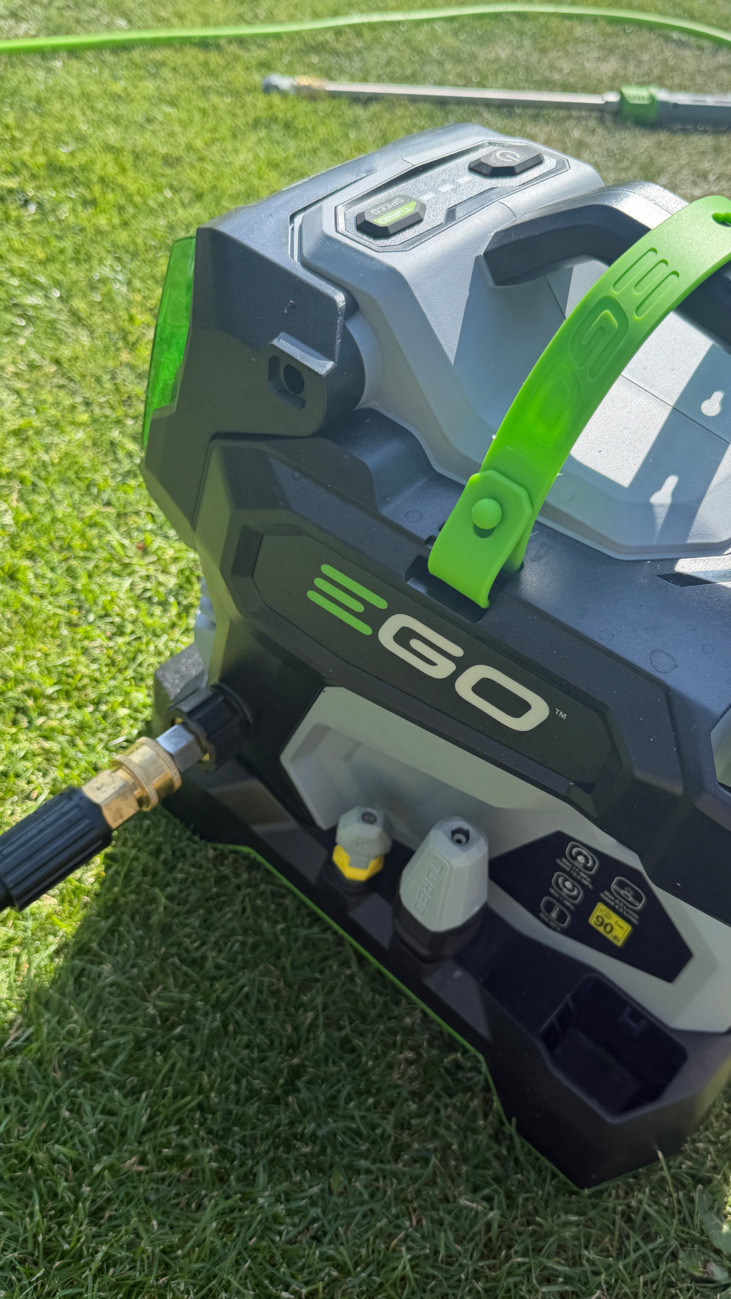 EGO HPW1800E Akku–Hochdruckreiniger 125 bar