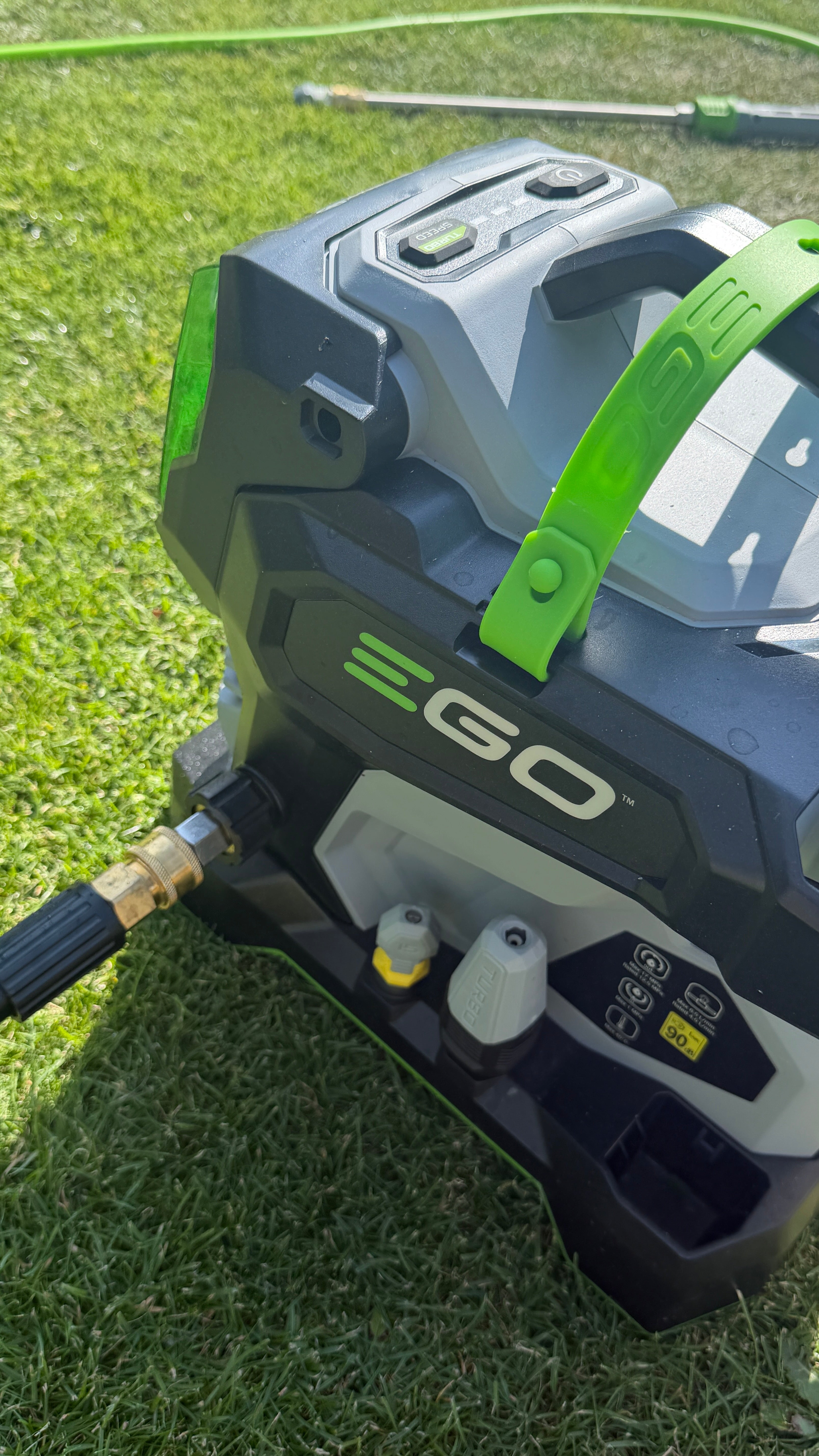 EGO HPW1800E Akku–Hochdruckreiniger 125 bar