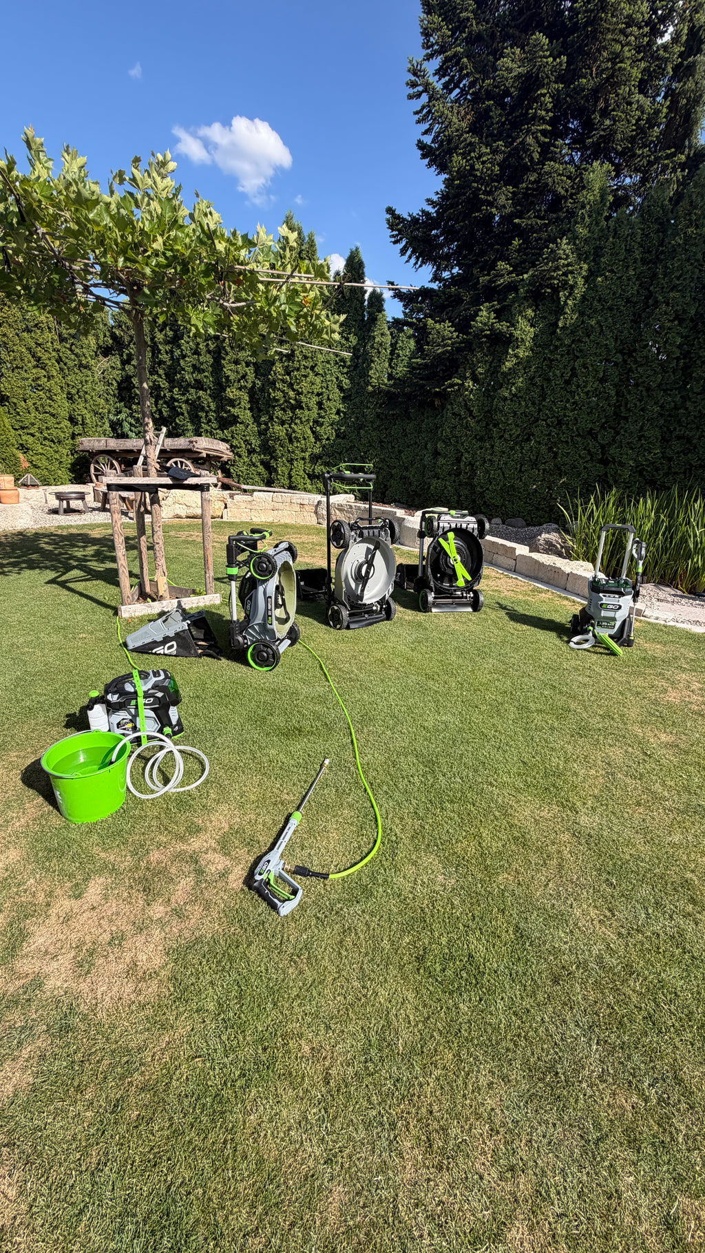 EGO HPW1800E Akku–Hochdruckreiniger 125 bar