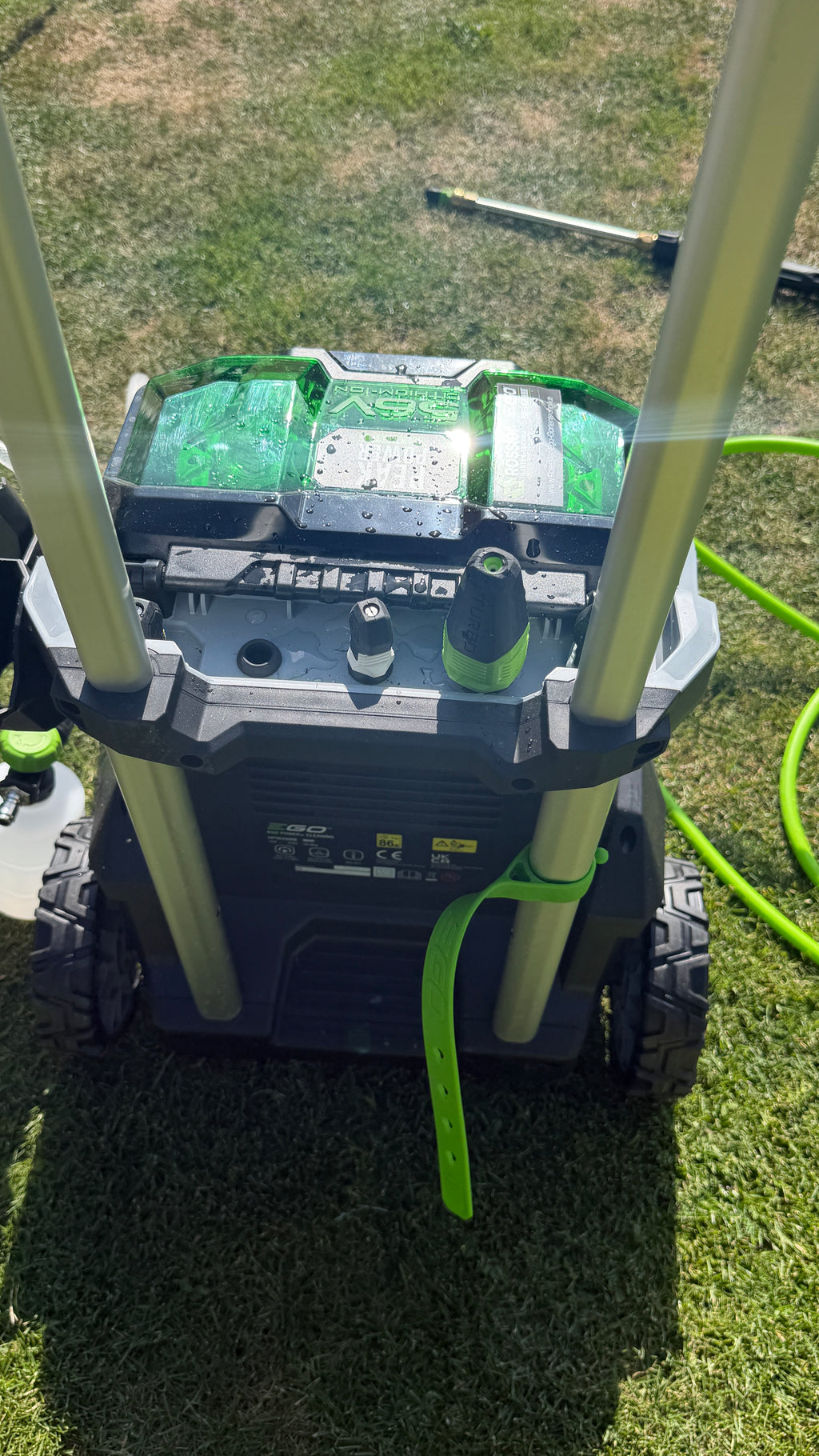 EGO HPW2000E kit Akku – Hochdruckreiniger 135 bar (Peak Power™)
