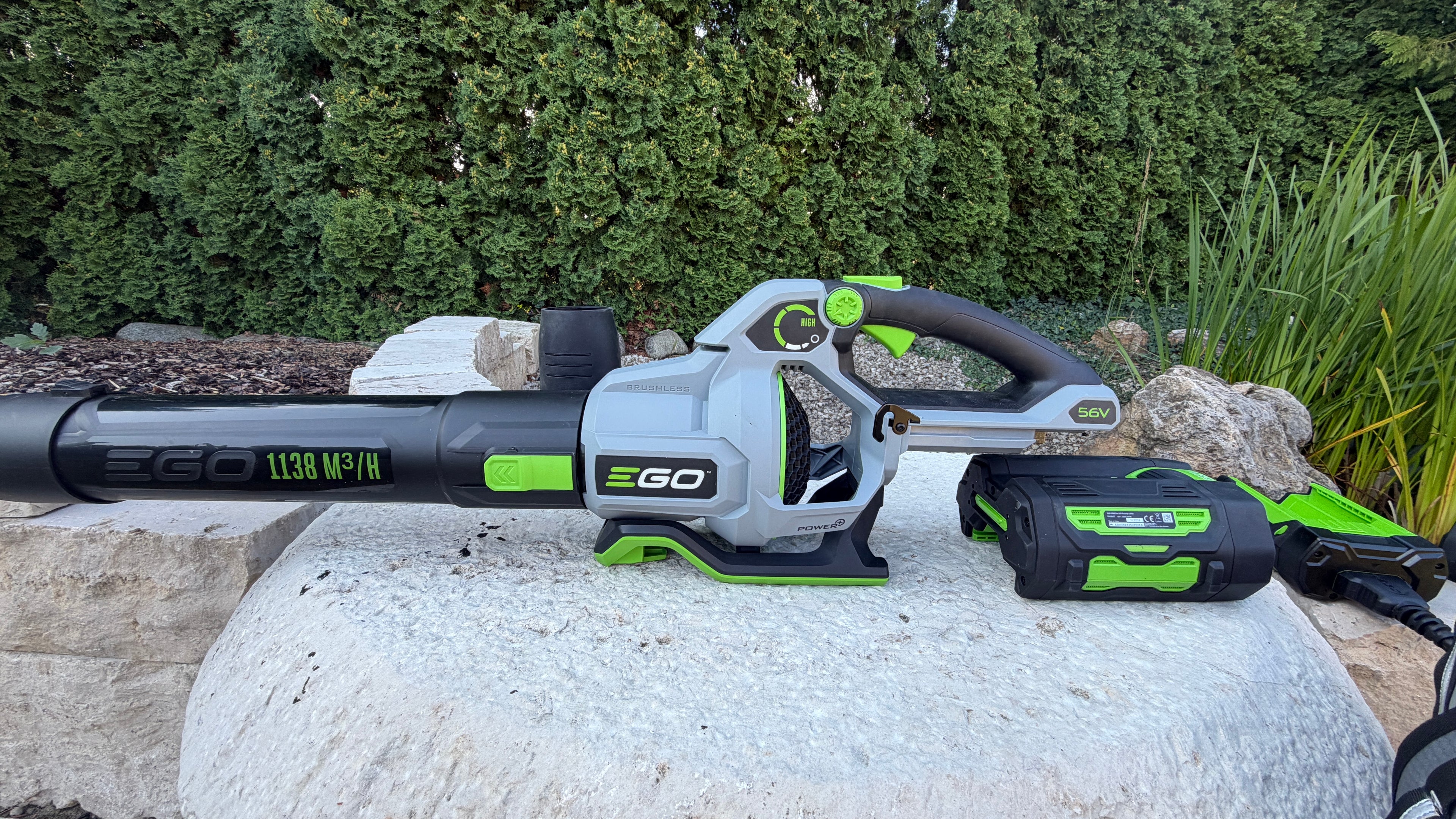 EGO LB6700E – Akku-Laubbläser 1.138 m³/h