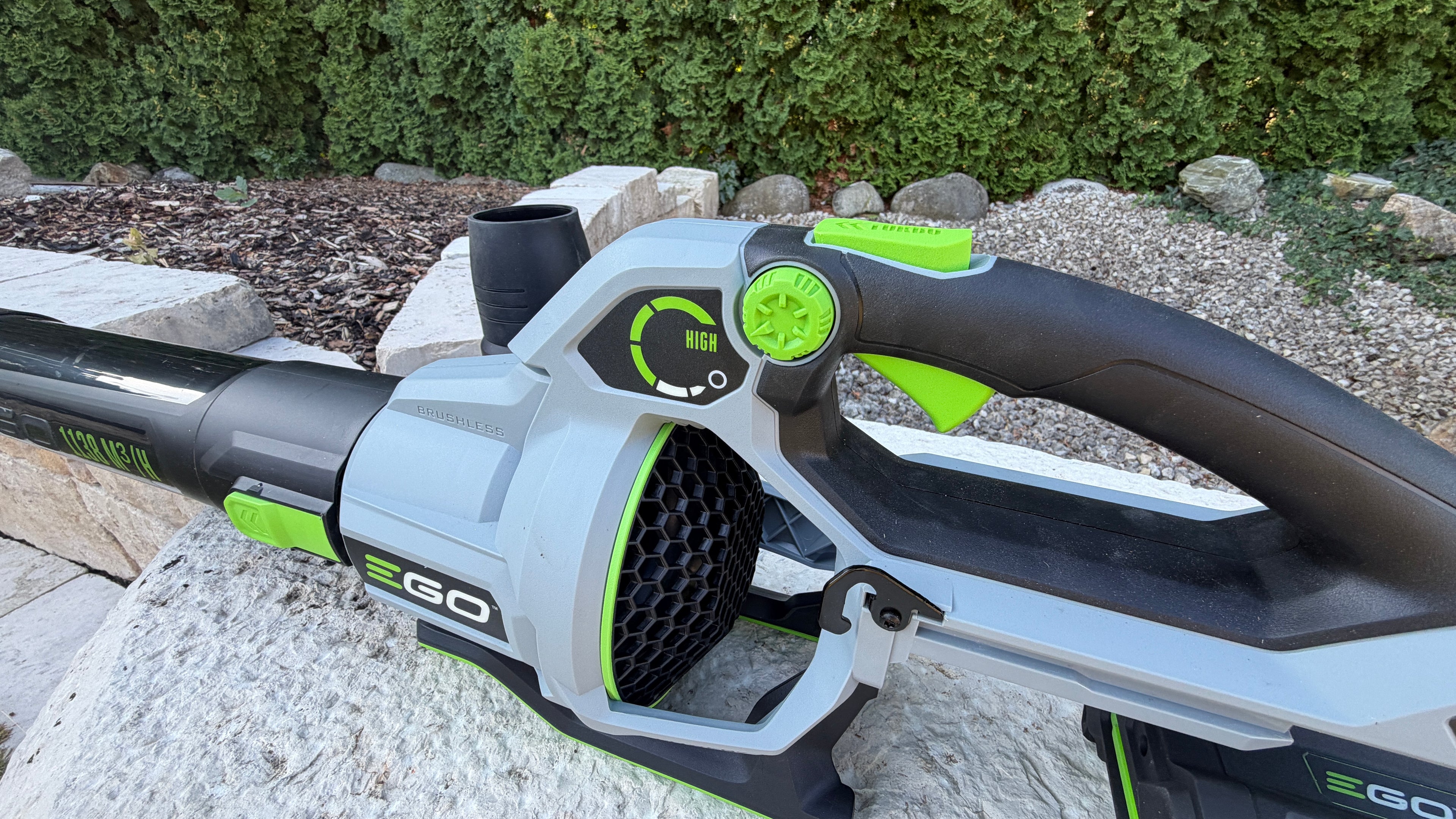 EGO LB6700E – Akku-Laubbläser 1.138 m³/h
