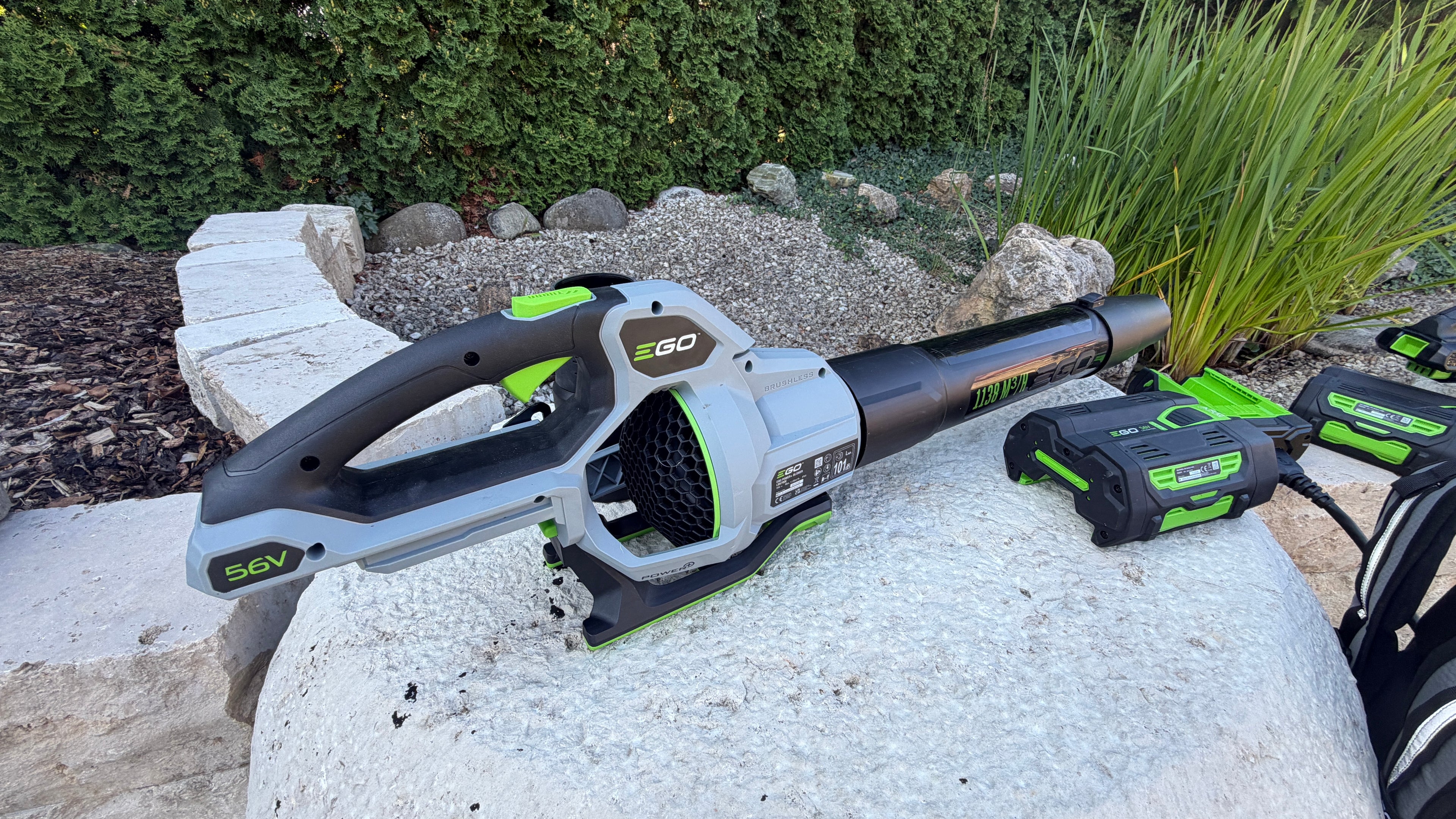 EGO LB6700E – Akku-Laubbläser 1.138 m³/h