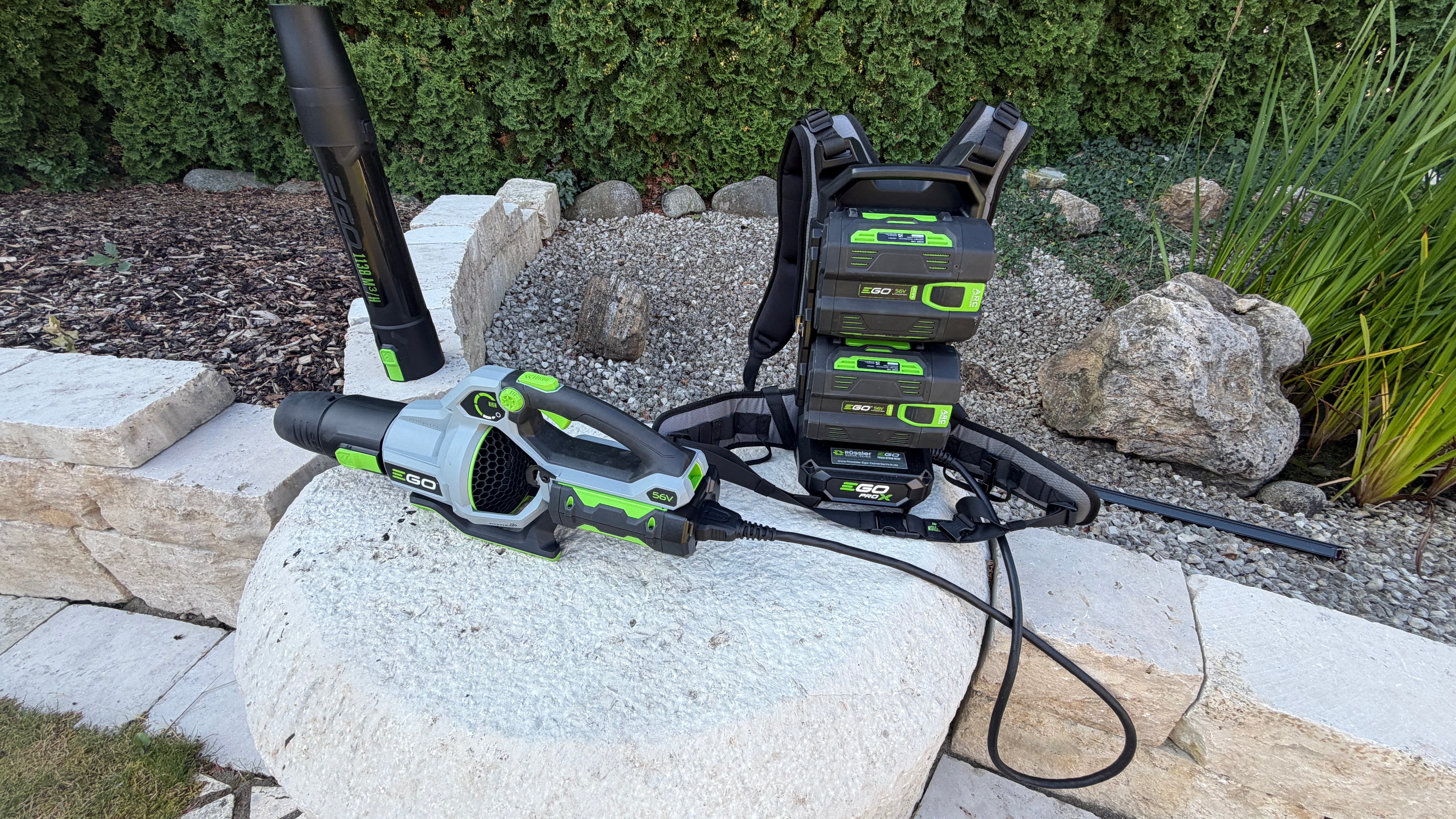 EGO LB6700E – Akku-Laubbläser 1.138 m³/h