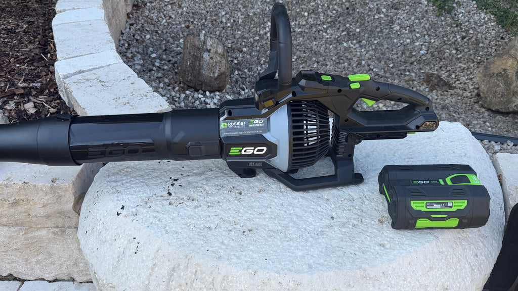 EGO LBX1000 LaubbläserLuftvolumen bis 1700m3/h Blaskraft bis zu 32N