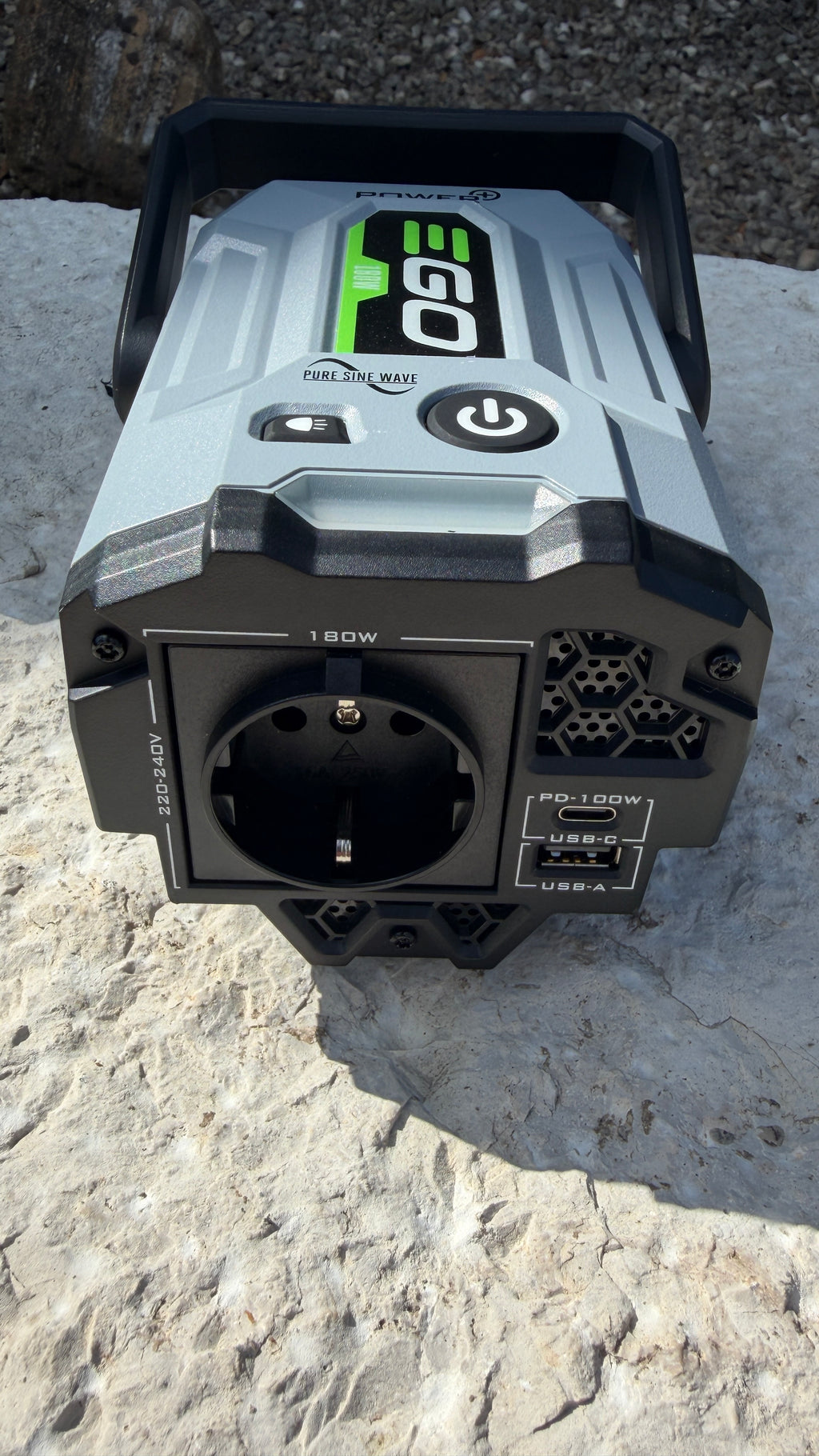 EGO PAD1800E – Nexus Escape 180W-Spannungswandler