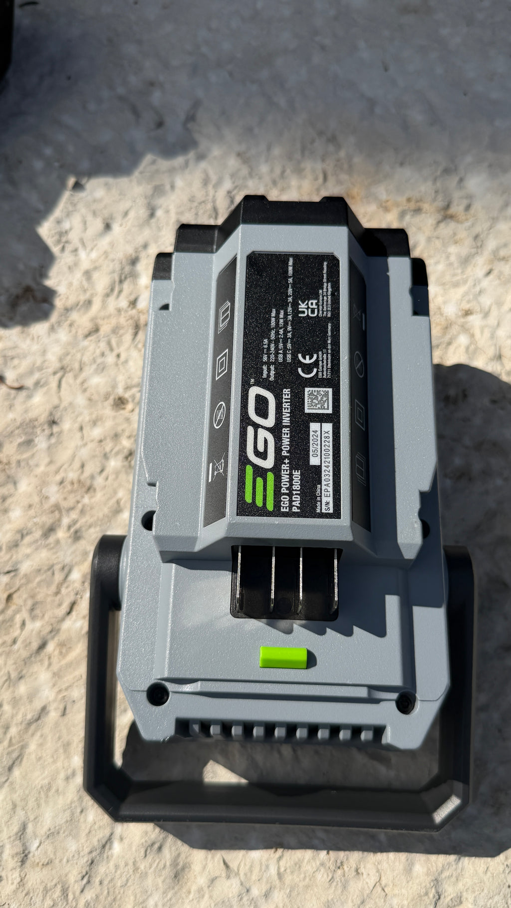 EGO PAD1800E – Nexus Escape 180W-Spannungswandler