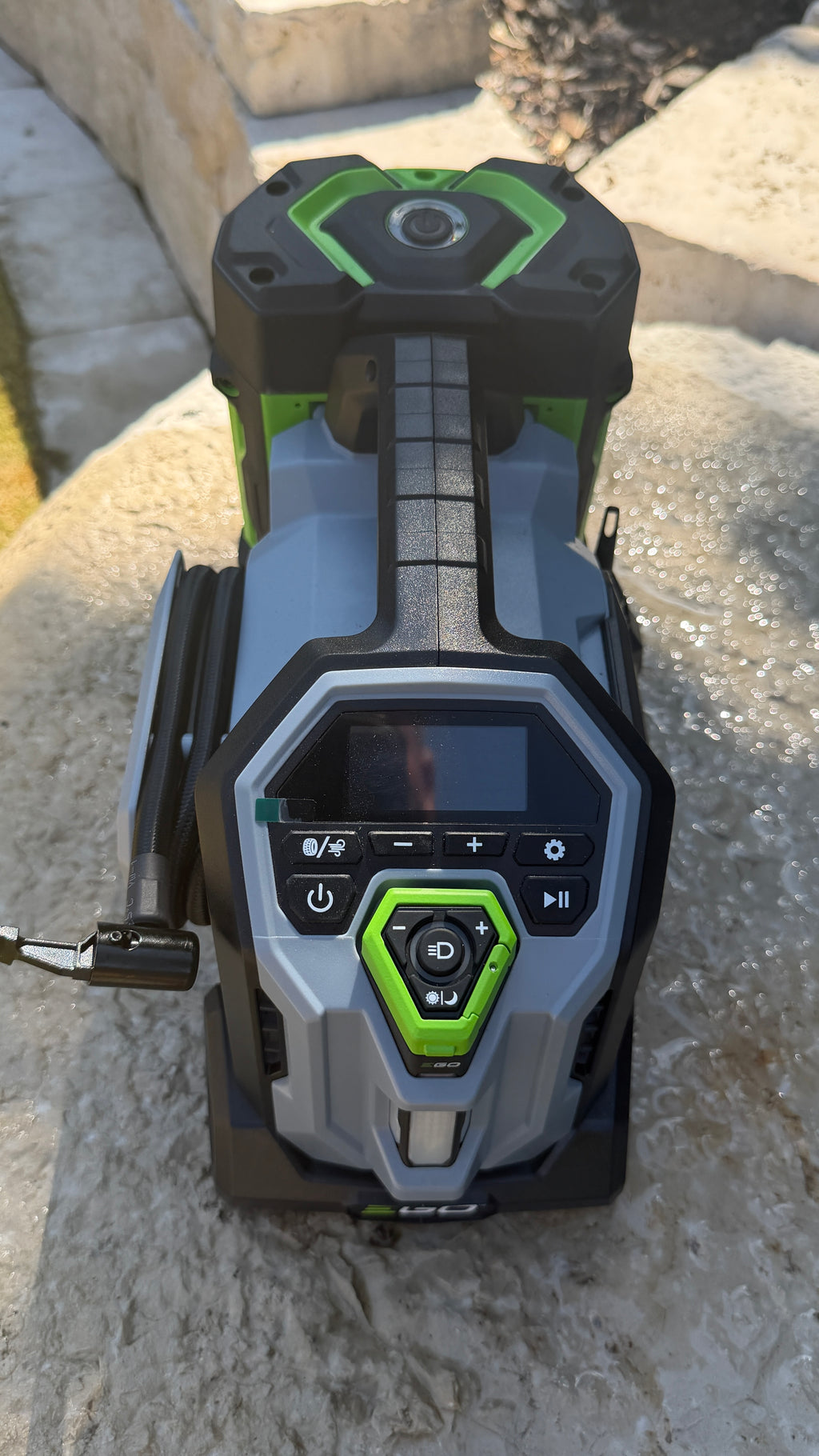 EGO IF1600E Akku– Kompressor 3-in-1-Kompressor