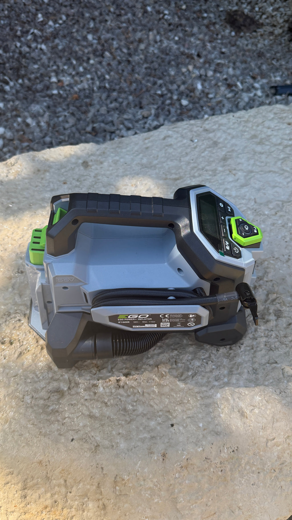 EGO IF1600E Akku– Kompressor 3-in-1-Kompressor