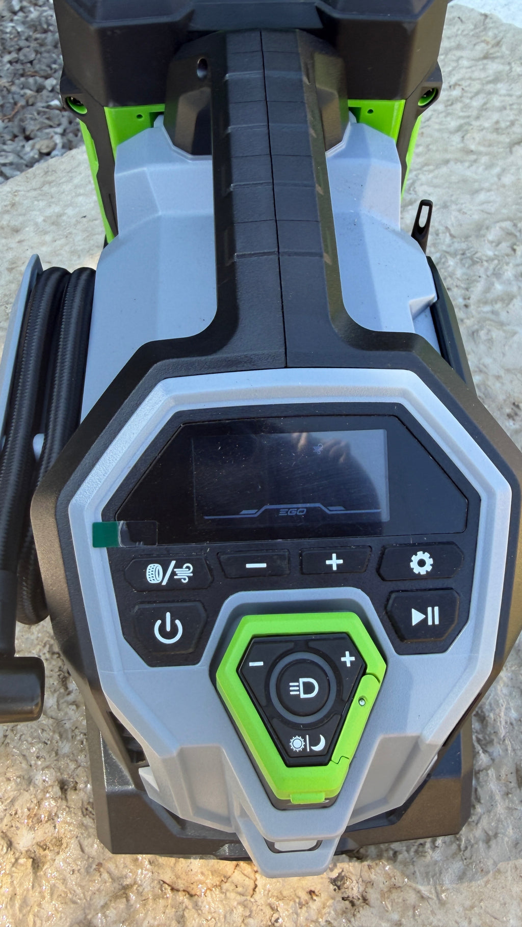 EGO IF1600E Akku– Kompressor 3-in-1-Kompressor