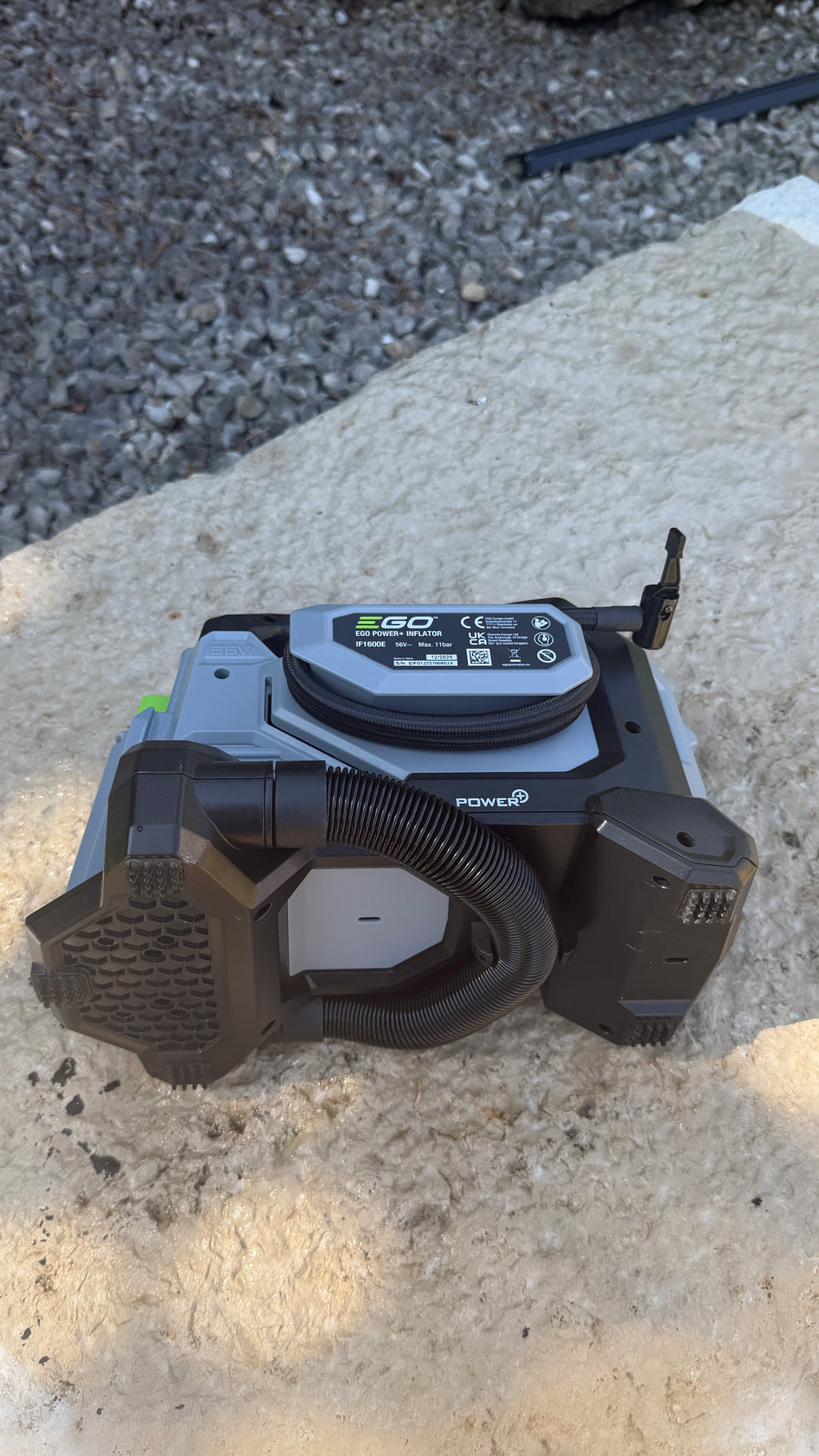 EGO IF1600E Akku– Kompressor 3-in-1-Kompressor