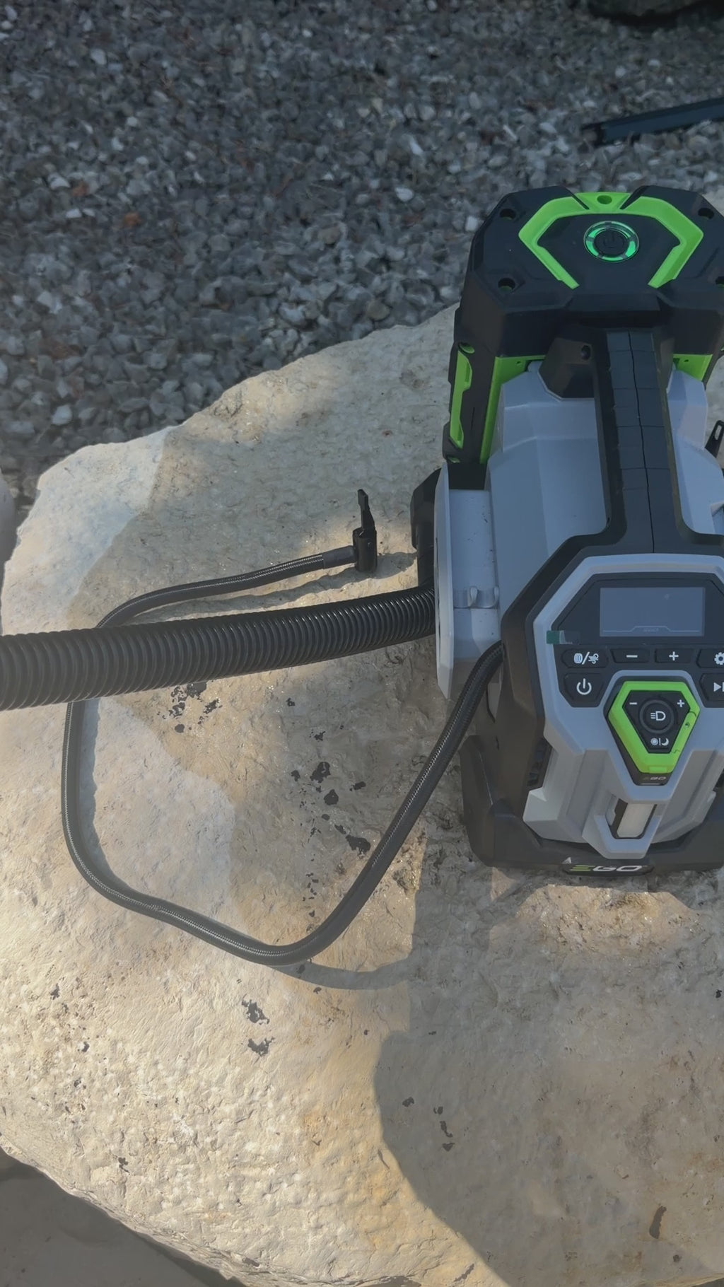 EGO IF1600E Akku– Kompressor 3-in-1-Kompressor