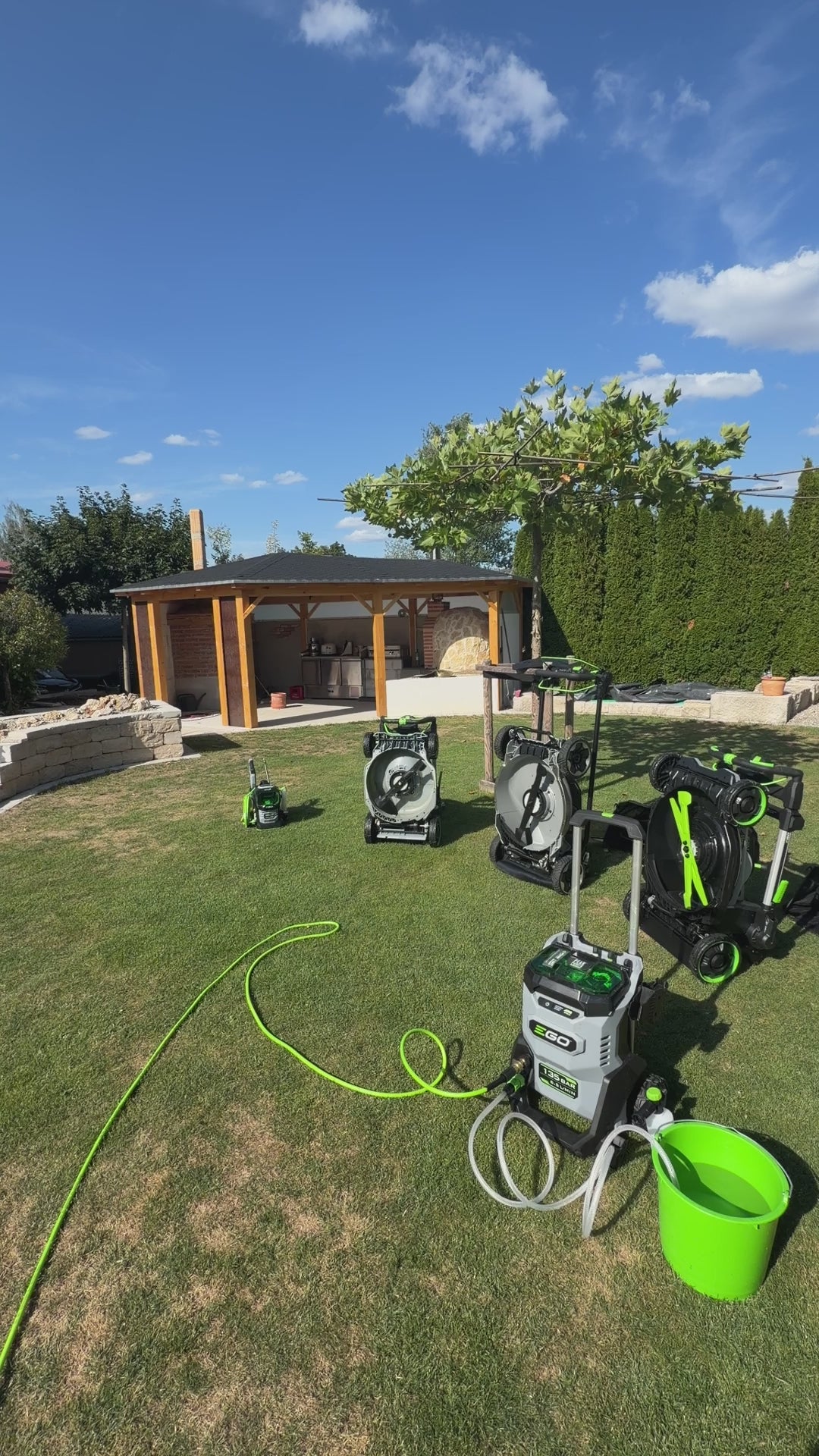 EGO HPW2000E kit Akku – Hochdruckreiniger 135 bar (Peak Power™)